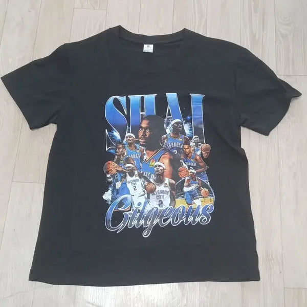 [BUNJANG] SZA Slim Fit Black T-Shirt Size S / (새제품) SZA 슬림핏 반팔 블랙 S 전사프린팅