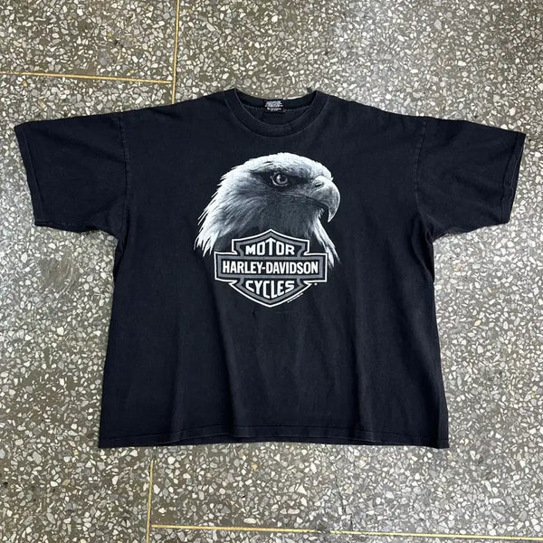 [BUNJANG] 90s Harley-Davidson Eagle Single Stitch T-Shirt XXL / 90s USA 할리데이비슨 이글 싱글스티치 티셔츠 XXL