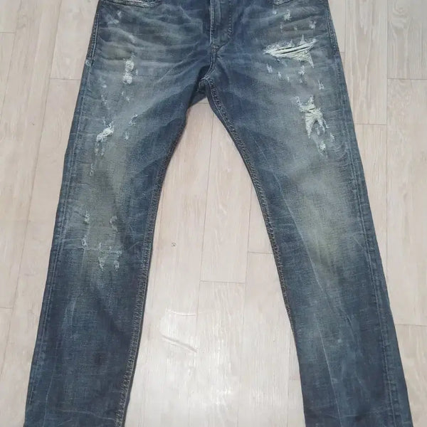 [BUNJANG] Diesel Taba DNA 2016 Slim Straight Jeans / 매장판 디젤 타바 DNA 2016 중청 스판 슬림스트레이트 34