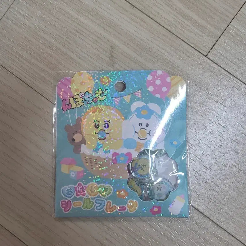 [BUNJANG] Agii Eumppochamu Kimimaro Seal Flake Stickers / 아기 음뽀챠무 키미마로 씰 플레이크 스티커