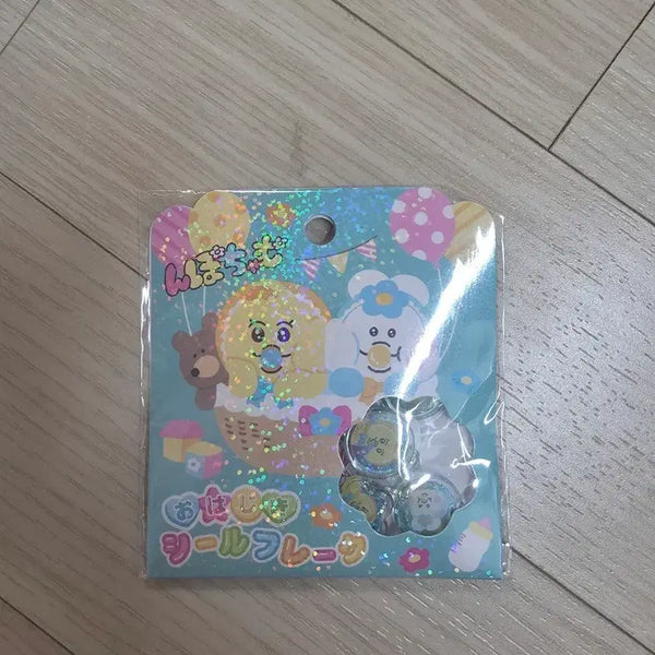 [BUNJANG] Agii Eumppochamu Kimimaro Seal Flake Stickers / 아기 음뽀챠무 키미마로 씰 플레이크 스티커