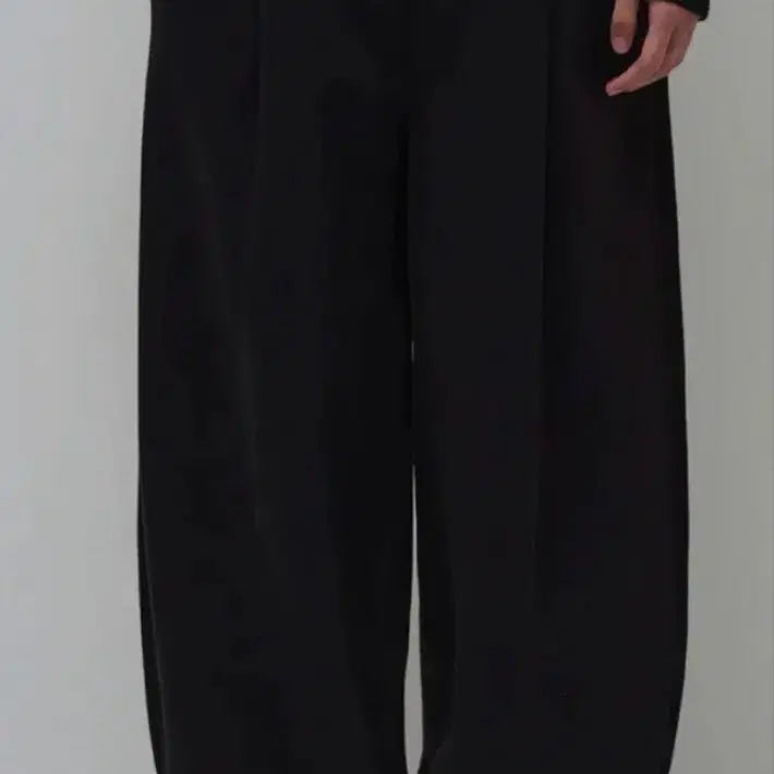[BUNJANG] Musinsa Standard Brushed Cotton Wide Lounge Sweatpants (Black, M) / 무신사 스탠다드 기모 원 턱 와이드 라운지 스웨트 팬츠 [블랙] M