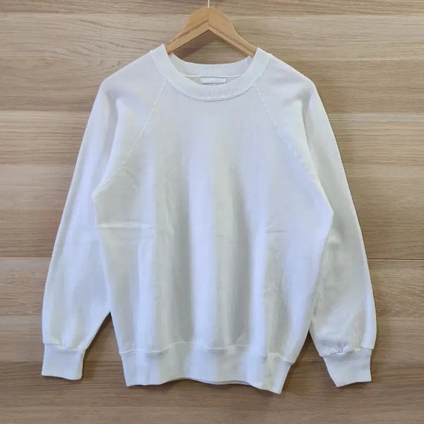 [BUNJANG] 90s USA Bassett-Walker Raglan Sweatshirt - White (M) / 90s USA Bassett-Walker 스웨트셔츠 화이트 M