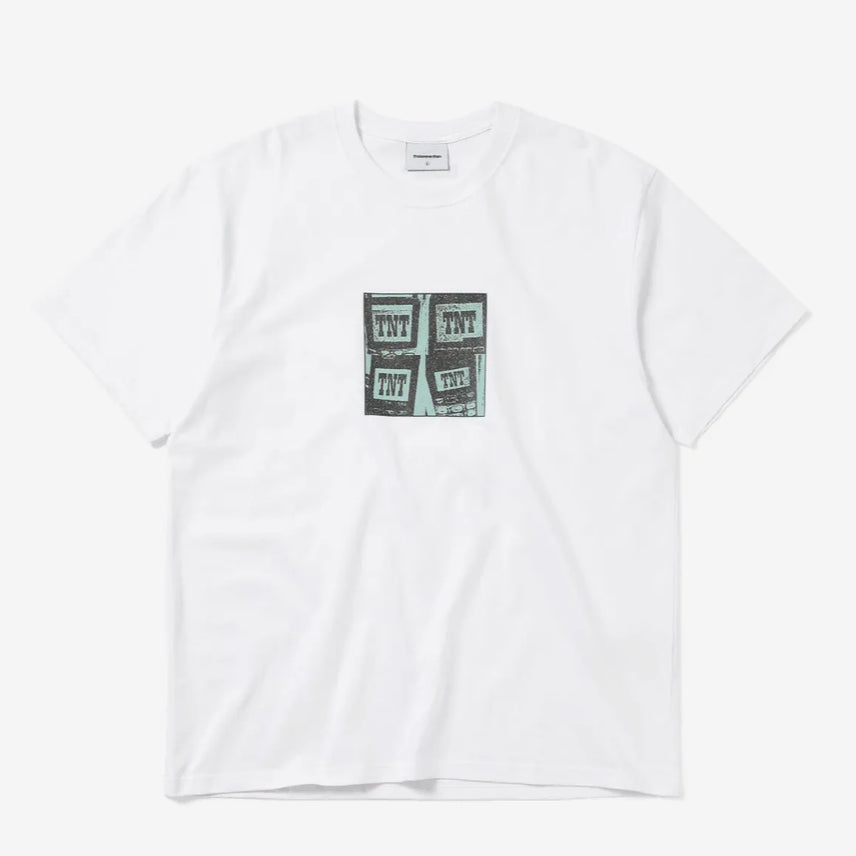 [BUNJANG] thisisneverthat TNT Phone Tee White T-Shirt / [XL] 디스이즈네버댓 TNT Phone Tee 반팔티 White