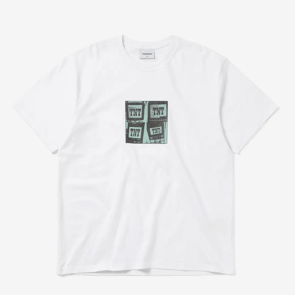 [BUNJANG] thisisneverthat TNT Phone Tee White T-Shirt / [XL] 디스이즈네버댓 TNT Phone Tee 반팔티 White