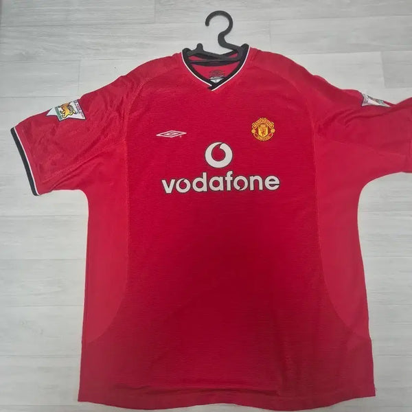 [BUNJANG] Manchester United Beckham 00-02 Retro Jersey XL / 00-02 맨유 NO.7  베컴 XL