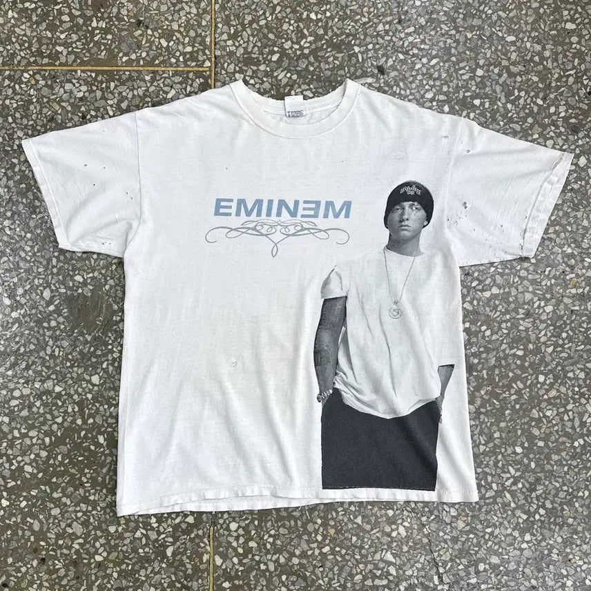 [BUNJANG] 00s Eminem Anger Management III Tour Vintage T-Shirt XL / 00s 에미넴 빈티지 티셔츠 XL