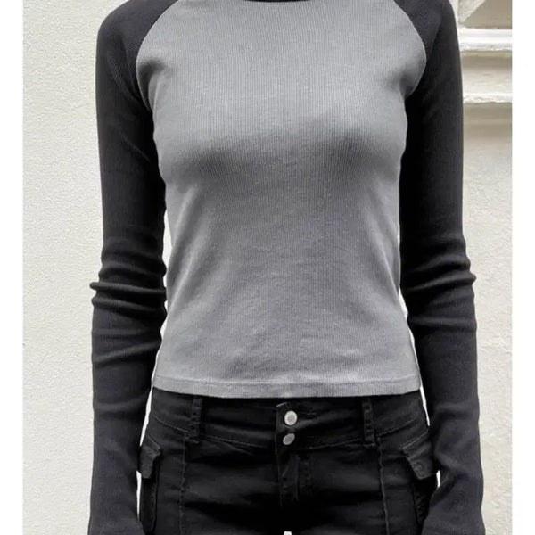 [BUNJANG] Brandy Melville Bella Top Long Sleeve T-Shirt / 브랜디멜빌 벨라 탑 긴팔티셔츠