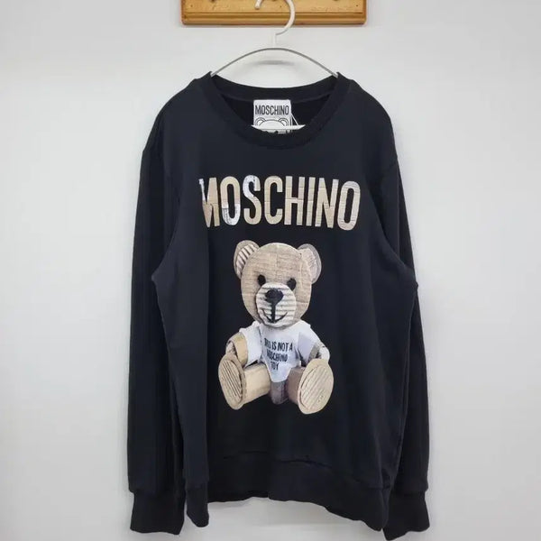 [BUNJANG] Moschino Teddy Bear Sweatshirt 2XL / 모스키노 테디베어 맨투맨