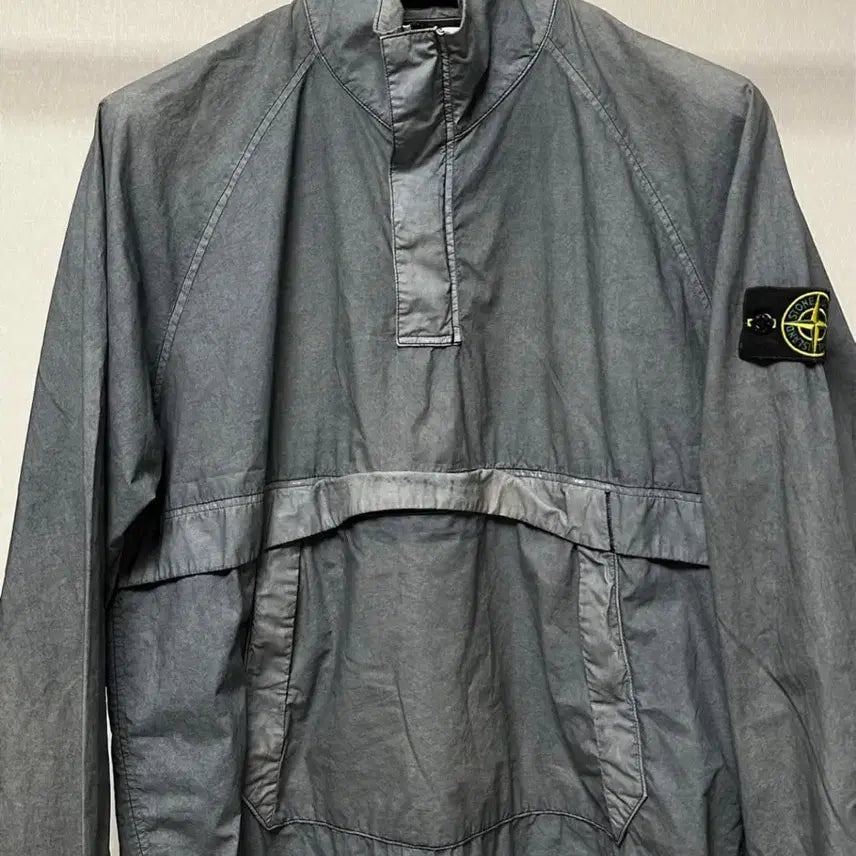 [BUNJANG] Stone Island Resin Poplin Anorak Jacket / 스톤아일랜드 레진포플린 아노락 자켓 L(105) 국내판