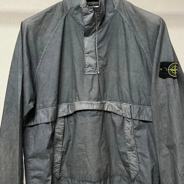 [BUNJANG] Stone Island Resin Poplin Anorak Jacket / 스톤아일랜드 레진포플린 아노락 자켓 L(105) 국내판
