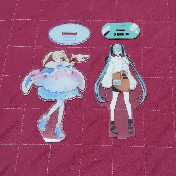 [BUNJANG] Aikatsu! Yurika Yume / Sanrio / Miku Acrylic Stand Bundle / 아이엠스타 유리카 아크릴 산리오 아이카츠 미쿠 일괄 유리