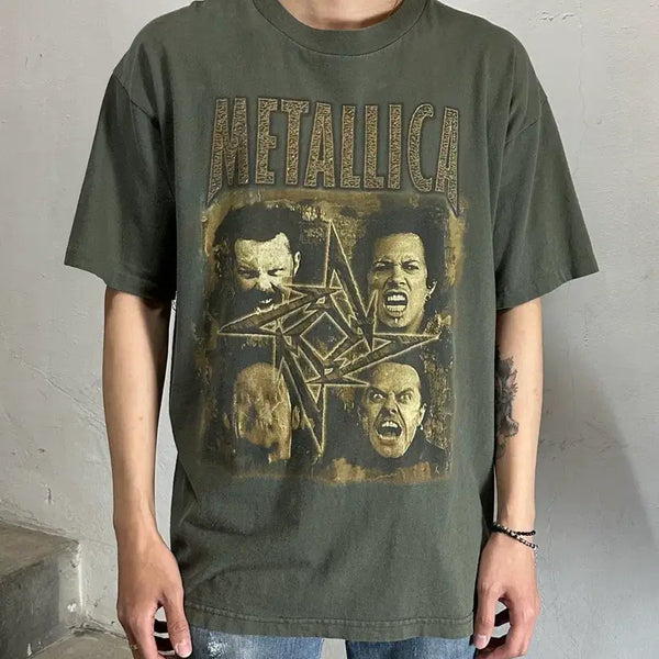 [BUNJANG] 1990s Metallica Band T-Shirt Single Stitch XL / [XL]90s 빈티지 메탈리카 티셔츠 빈티지 밴드티 밴드티셔츠 싱글스티치