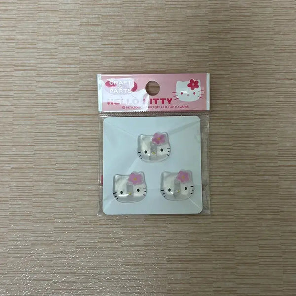 [BUNJANG] Sanrio Classic Retro Heisei Kawaii Hello Kitty Button / 산리오 고전 레트로 헤이세이 카오하나 헬로키티 키티 단추
