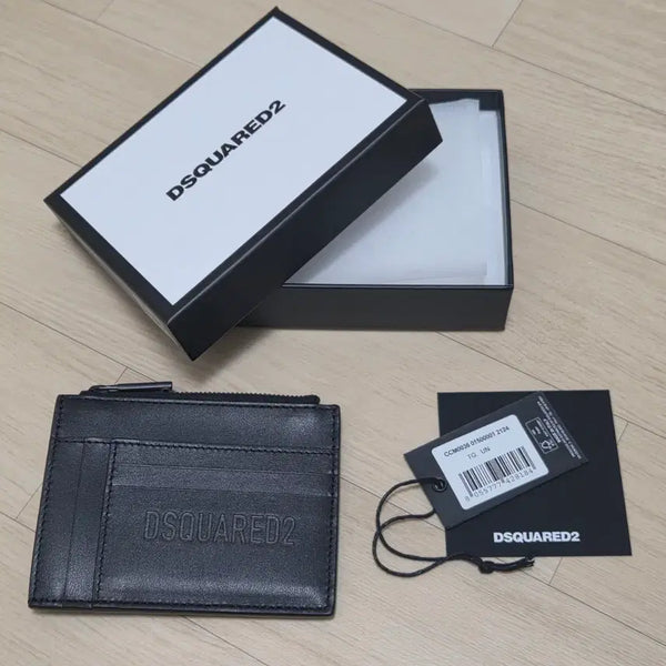 [BUNJANG] Dsquared2 Leather Card Wallet / [택포] 디스퀘어드2 카드 지갑