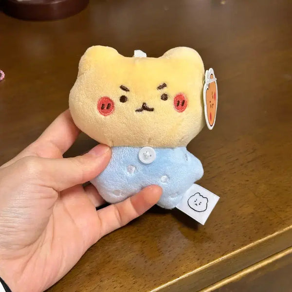 [BUNJANG] Manggeureojin Gom Gomgomi Plush Keychain / 망곰이 곰곰이 인형 키링