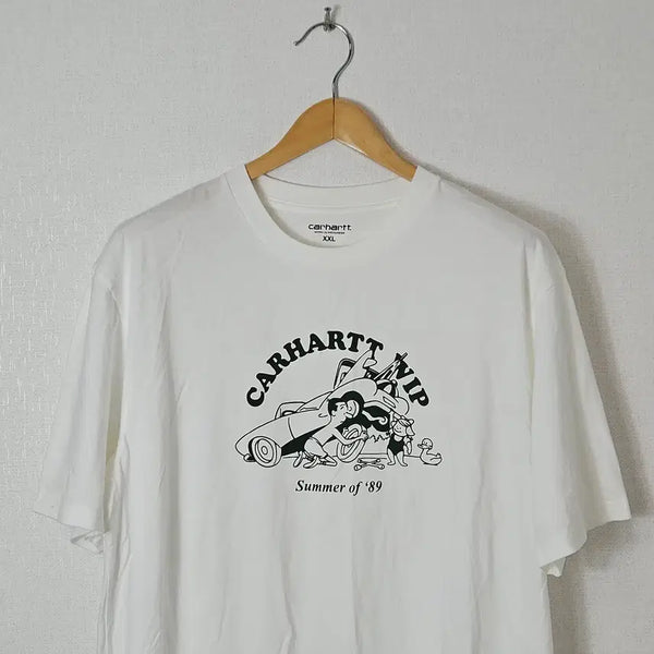 [BUNJANG] Carhartt WIP Graphic Flat Tire T-Shirt XXL / 칼하트 WIP 그래픽 플랫타이어 반팔 XXL (거의 새상품)