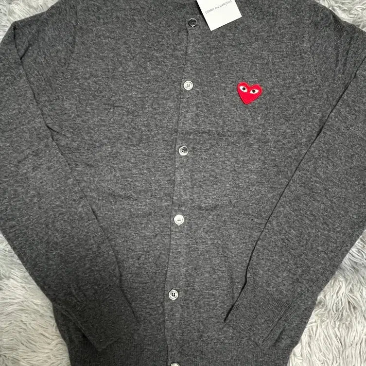 [BUNJANG] Comme des Garçons Cardigan Gray M / 꼼데가르송 가디건 M