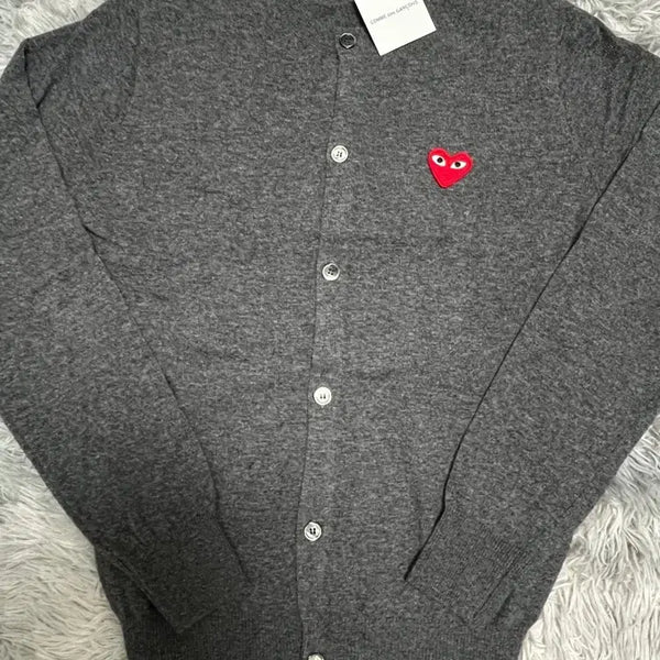 [BUNJANG] Comme des Garçons Cardigan Gray M / 꼼데가르송 가디건 M