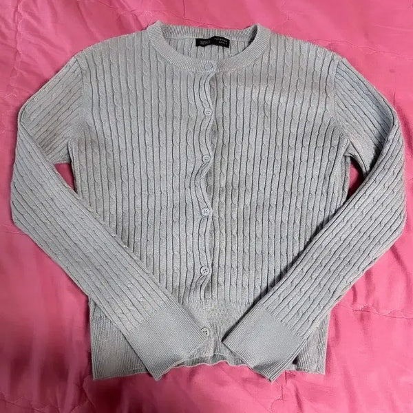 [BUNJANG] SPAO Women's Cable Knit Cardigan / 스파오 여성 가디건
