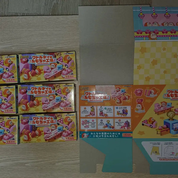[BUNJANG] Re-Ment Kirby's Toy Factory Wadle Dee Bundle Set / 리멘트 별의 커비 웨이들디 장난감 공장 - 풀박스