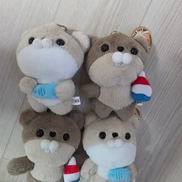 [BUNJANG] Otter Plush Keychain / 수달인형키링