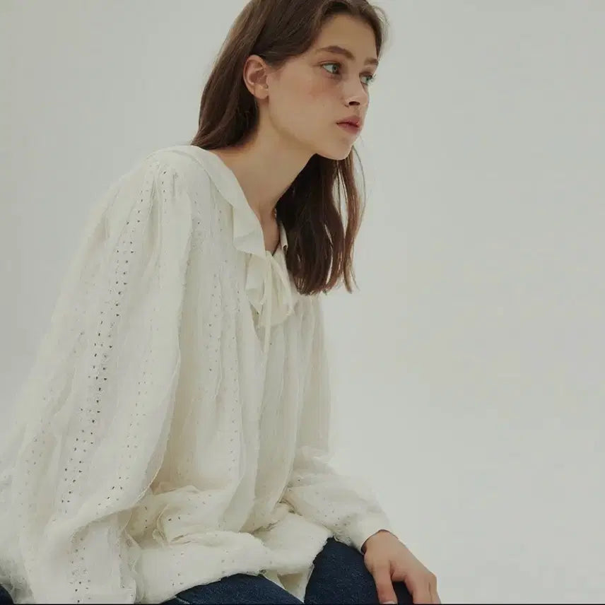 [BUNJANG] Uncooked Blouse Dress / 언쿡드 블라우스 원피스