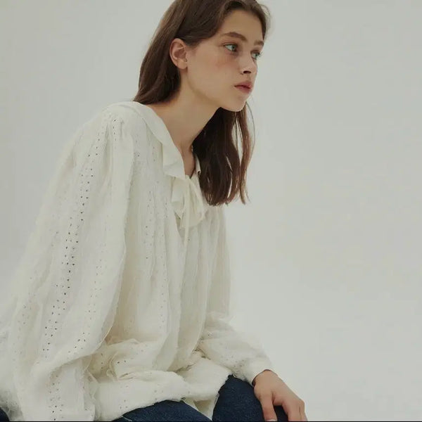 [BUNJANG] Uncooked Blouse Dress / 언쿡드 블라우스 원피스