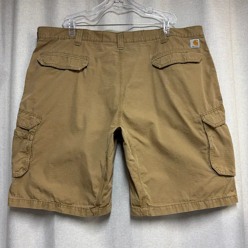 [BUNJANG] Carhartt Force Ripstop Cargo Shorts Beige W46 / 칼하트 포스 립스탑 카고 반바지 베이지 W46