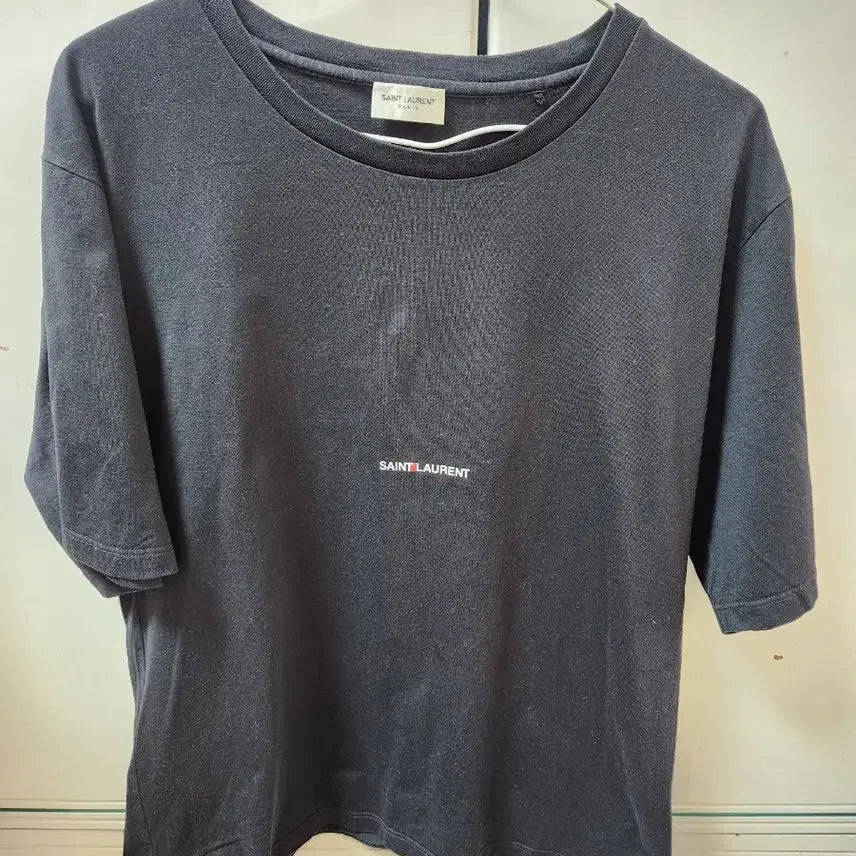 [BUNJANG] Saint Laurent Logo T-Shirt Size L / 생로랑(SAINT LAURENT ) 로고 티셔츠 판매합니다(사이즈L)