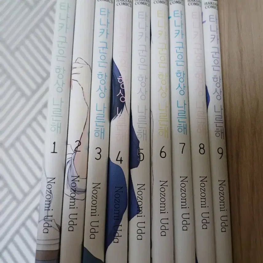 [BUNJANG] Tanaka-kun is Always Listless Vol. 1-9 Bundle / 타나카군은 항상 나른해 1~9권 일괄