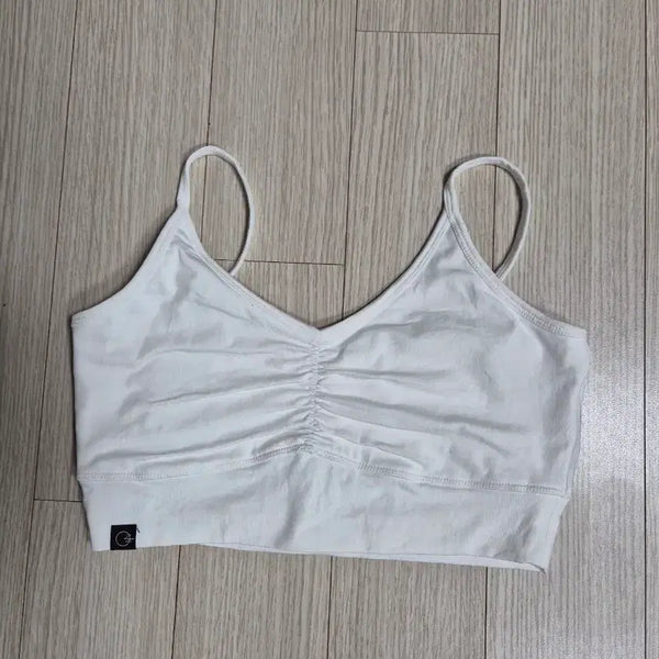 [BUNJANG] Oziz Front Shirring Bralette / 오즈이즈 프론트 셔링 브라탑 S