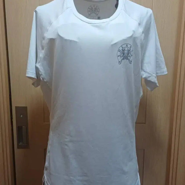 [BUNJANG] VOLANTE Vortex Signature Logo Performance Short Sleeve T-Shirt (White/Size 3) / [볼란테] 볼텍스 시그니처 로고 기능성 반팔 티셔츠 (화이트/3사이즈)
