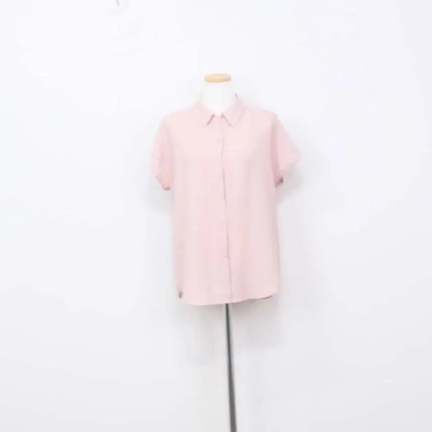 [BUNJANG] She's Miss Women's Blouse - Pink, Size 55 / [정품] 쉬즈미스 여성 블라우스 셔츠 55사이즈 정인샵