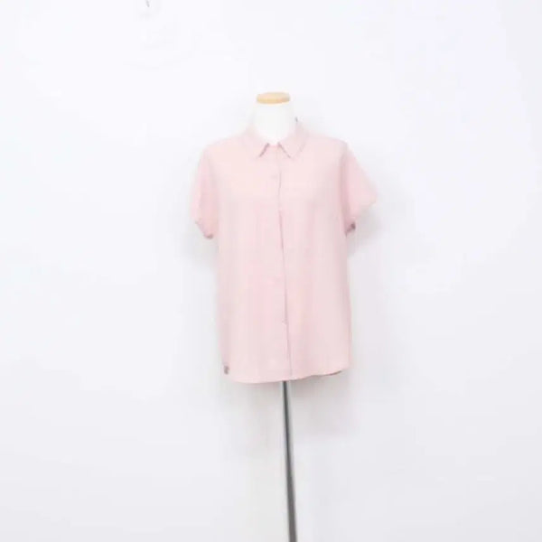 [BUNJANG] She's Miss Women's Blouse - Pink, Size 55 / [정품] 쉬즈미스 여성 블라우스 셔츠 55사이즈 정인샵