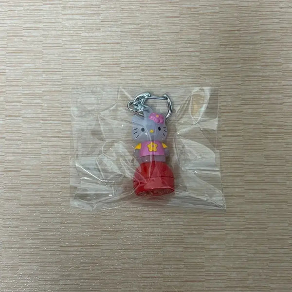 [BUNJANG] Sanrio Classic Retro Heisei Kawaii Hana Hello Kitty Electronic Wave Light Keyring / 산리오 고전 레트로 헤이세이 카오하나 헬로키티 키티 전자파 라이트  키링