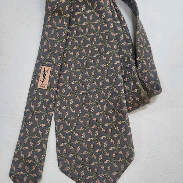 [BUNJANG] Vintage Yves Saint Laurent Necktie / 빈티지 입생로랑 넥타이