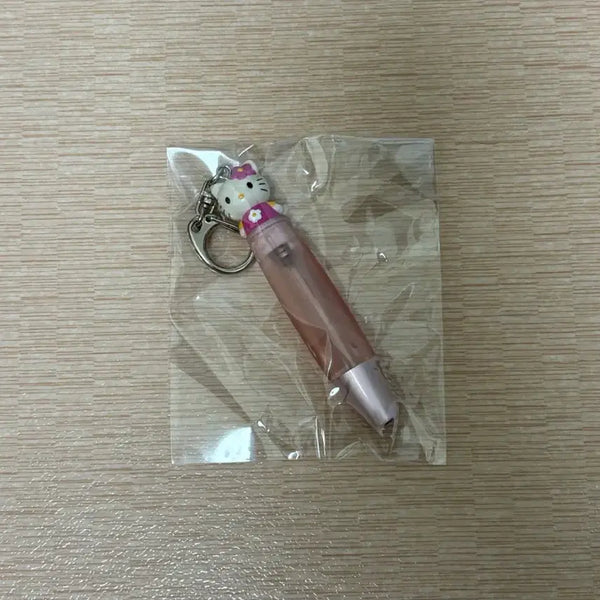 [BUNJANG] Sanrio Retro Heisei Kawaii Hanako Hello Kitty Light Keyring / 산리오 고전 레트로 헤이세이 카오하나 헬로키티 키티 라이트 후레쉬 키링