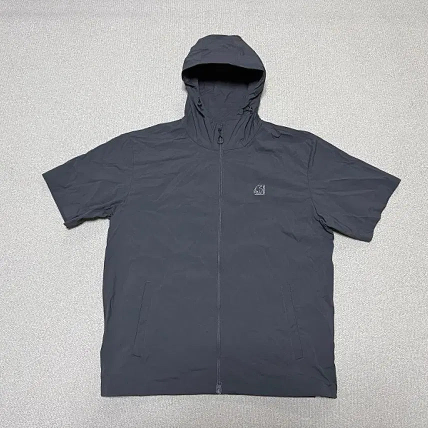 [BUNJANG] Nordic Short Sleeve Hoodie Jacket Men's Size 110 / 노르딕 반팔 후디 자켓 남성용 110사이즈