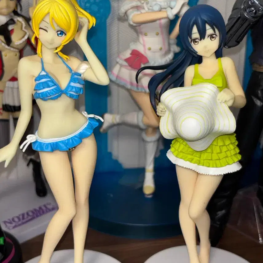 [BUNJANG] Love Live! Muse Ayase Eli & Sonoda Umi Swimsuit Figures / 러브라이브 뮤즈 아야세 에리 소노다 우미 수영복 피규어