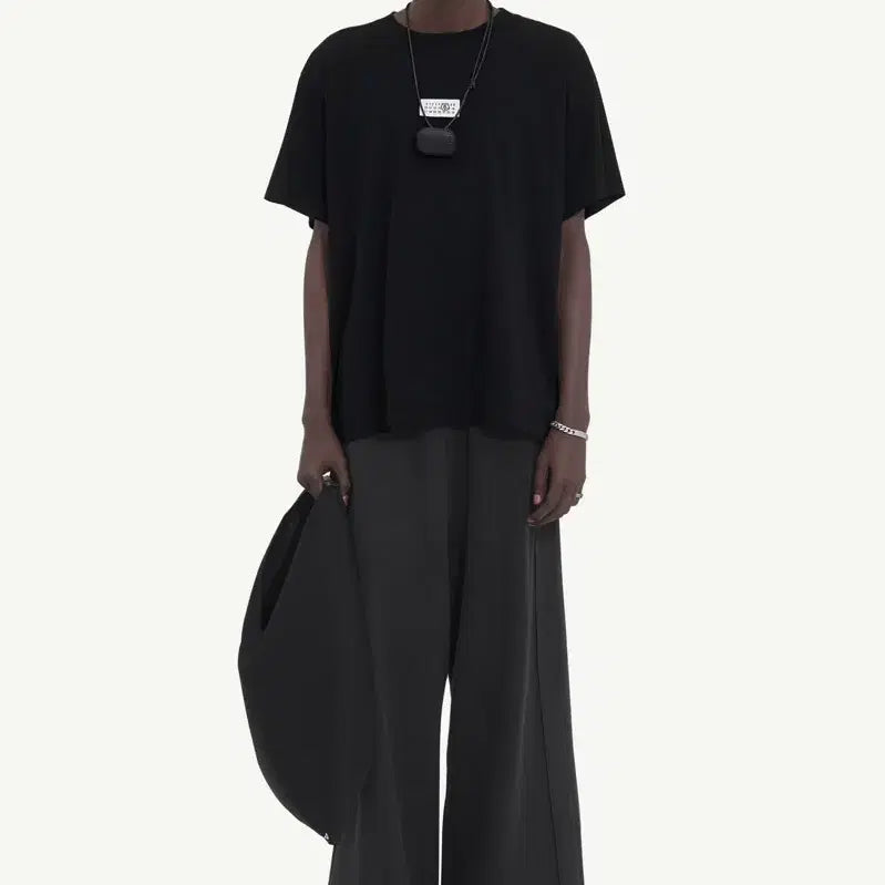 [BUNJANG] Maison Margiela Black T-Shirt / 메종 마르지엘라 블랙 반팔
