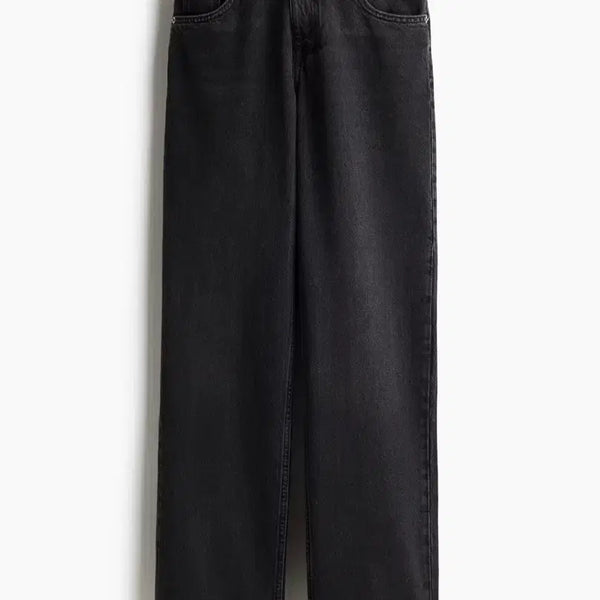 [BUNJANG] H&M Straight Regular Jeans (Black Denim) / H&M 스트레이트 레귤러진 (흑청) /새상품