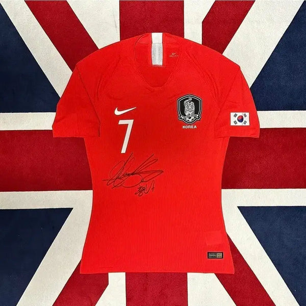 [BUNJANG] Son Heung-min 2018/2020 South Korea National Team Match-Issued Signed Home Jersey (North Ireland Match) / 18/20 국대 지급용 홈 손흥민 북아일랜드전 매치이슈드 친필싸인