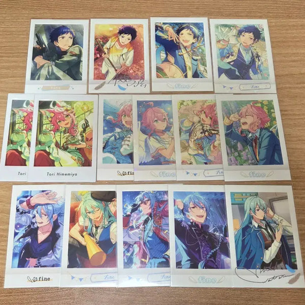 [BUNJANG] Ensemble Stars Fine Yuuru Tori Wataru Pashaa Card Set / 앙스타 피네 유즈루 토리 와타루 파샤 파샷츠