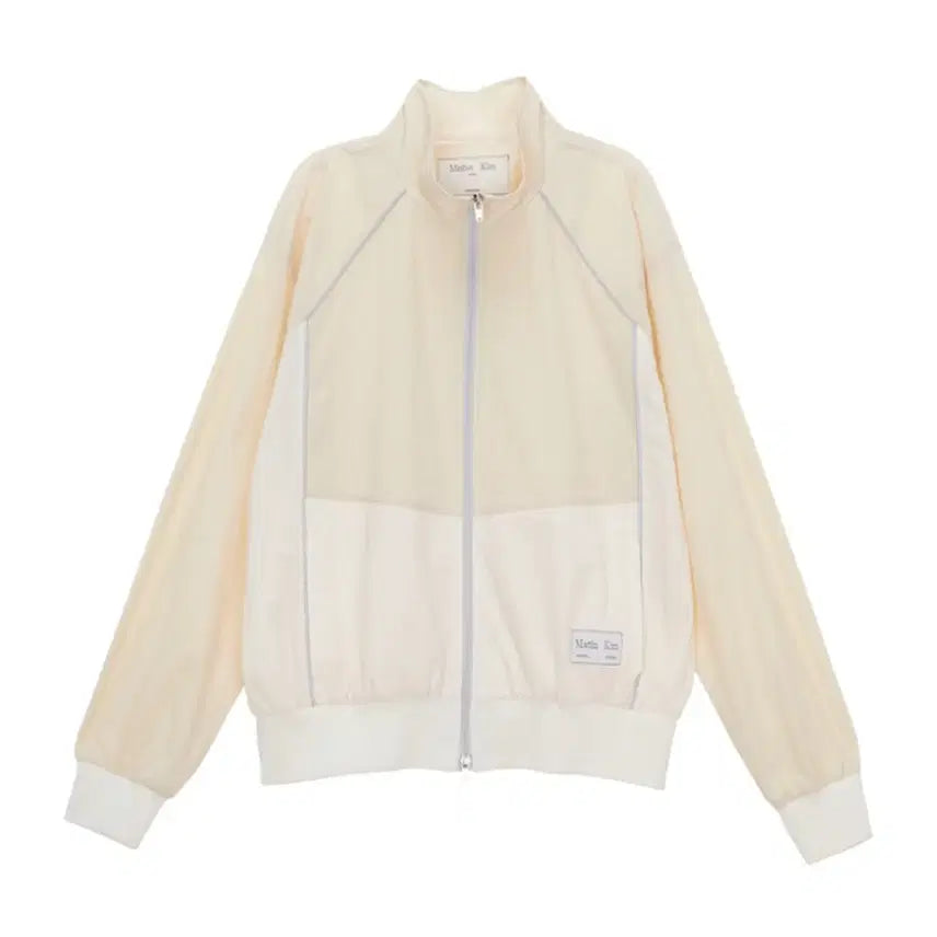 [BUNJANG] Matinkim Piping Track Jumper Light Yellow / 마뗑킴 파이핑 트랙 점퍼 라이트 옐로우 새상품
