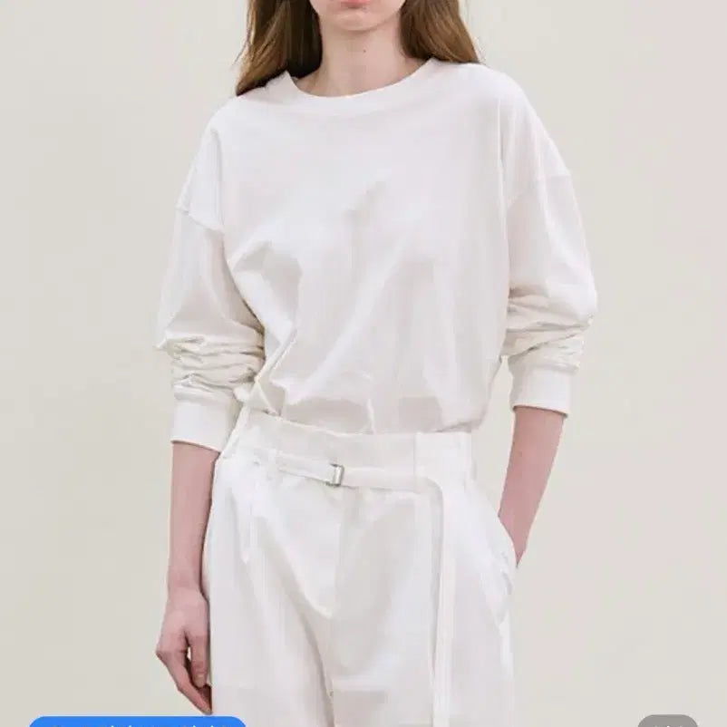 [BUNJANG] Comfy Sweatshirt Long Sleeve T-Shirt / [르] 컴포트 스웻셔츠 긴팔티 새상품