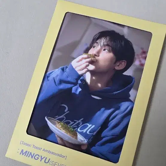 [BUNJANG] SEVENTEEN Mingyu Isak Toast Photocard / 민규 이삭토스트