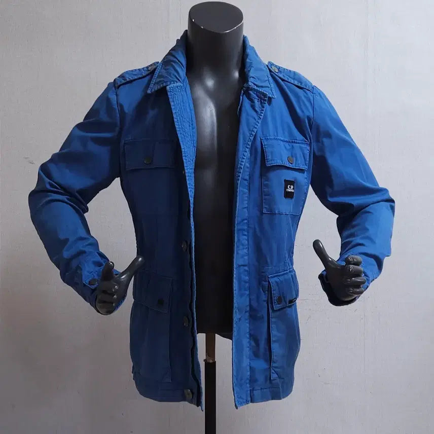 [BUNJANG] CP Company Blue Jacket Jumper / CP 씨피컴퍼니 블루 자켓 점퍼 100
