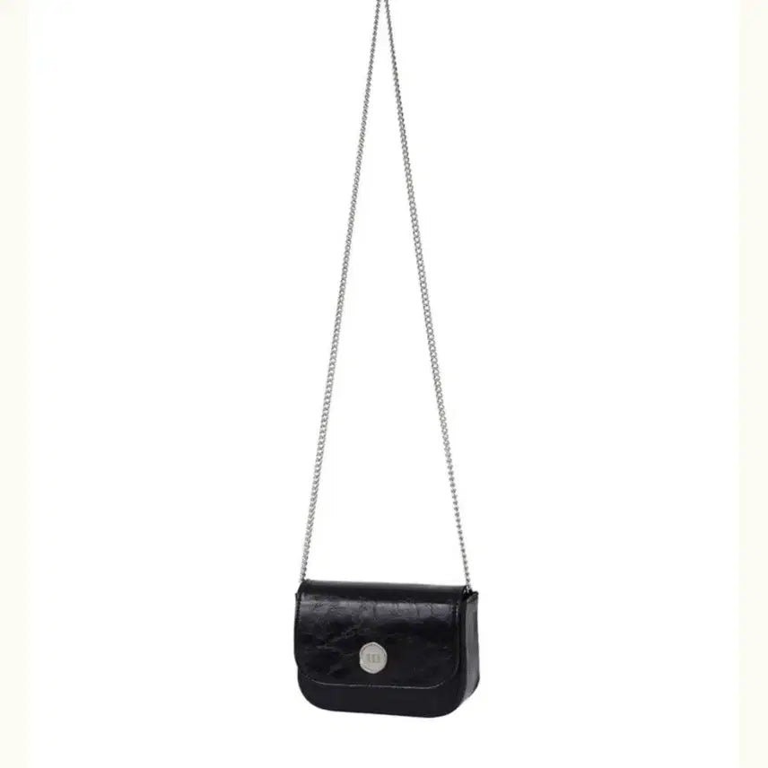 [BUNJANG] Untidy Micro Flap Bag Black / 언타이디 마이크로 플랩백 블랙