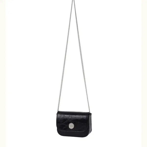 [BUNJANG] Untidy Micro Flap Bag Black / 언타이디 마이크로 플랩백 블랙